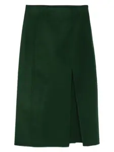 Прямая юбка Ermanno Scervino, зеленый