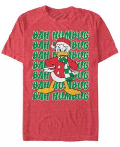 Мужская футболка с коротким рукавом Дональд Скрудж Fifth Sun, красный