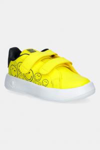 Детские кроссовки Advantage Smiley Adidas, желтый