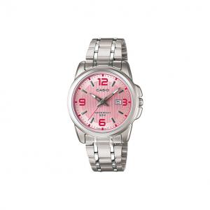CASIO Часы G Shock LTP 1314D 5A, Pink Watch Dial