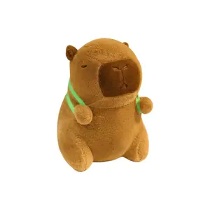 Плюшевая игрушка капибара водосвинка лорд, высота 25 см XTHOT