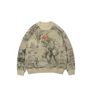 XVESSEL Толстовка Marvel X X MARVEL/Marvel совместная серия Unisex Khaki