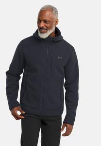 Флисовая куртка Jack Wolfskin LAKE RIDGE HOODED , Dark Navy/Dark Blue