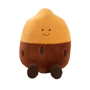 Мягкая игрушка милый зимний костер кукла 25 см OU DI PIG