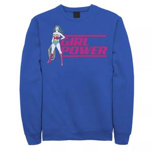 Мужская толстовка с плакатом и текстовым плакатом DC Comics Wonder Woman Girl Power Lasso Licensed Character