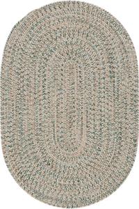 Ковер SAFAVIEH, 122 x 183 см, Braided Collection, овальный, Gold & Green, ручной работы, двусторонний, идеально для гостиной, спальни, столовой (BRD376D)