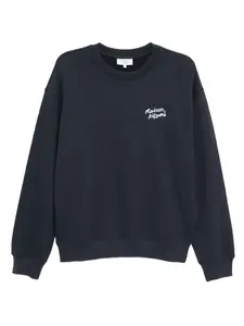 Толстовка с принтом Maison Kitsuné, синий