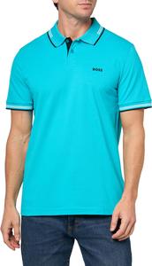 BOSS Мужская Поло Paul Modern Essential, Bluebird