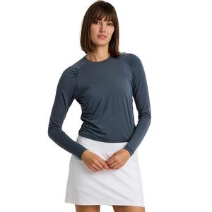 Легкая облегающая рубашка с длинными рукавами Elevate - женская Free Fly Free Fly, Storm Cloud