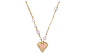 CHANEL 23k жемчужное ожерелье women's gold