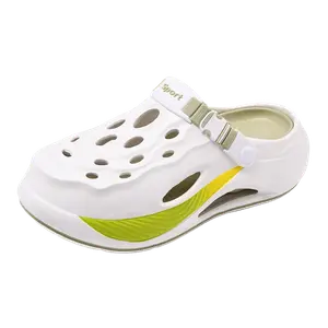 TONYBEAR Клоги мужские бело-зеленые, цвет White Green