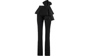 Alexander McQueen Женские повседневные брюки черного цвета