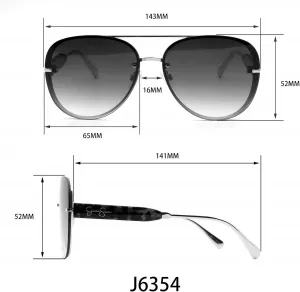 Женские элегантные солнцезащитные очки-авиаторы Jessica Simpson J5702 из металла с защитой от УФ-излучения UV400, Gold Nude