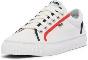 Женские кожаные кроссовки Keds Jump Kick, белый/красный