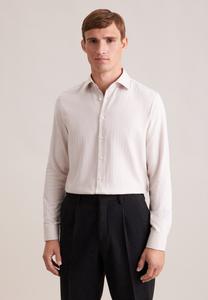 Рубашка делового кроя Slim Fit SEIDENSTICKER Schwarze Rose, экрю