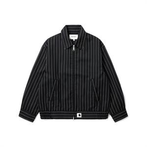 Carhartt WIP Приталенная куртка с застежкой-молнией, Black