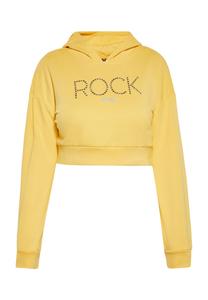 Толстовка с капюшоном myMo ROCKS Sweatshirt, цвет yellow gold