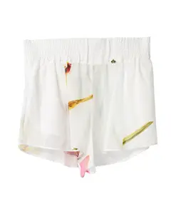 Муслиновые шорты с рисунком орхидеи Genny, мультиколор