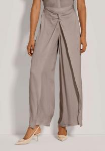 Брюки MADELEINE WEITE MIT ÜBERWURF, Cappuccino/Beige