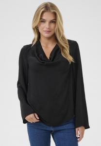 Блуза Kaffe KAARIEL, Black Deep/Mottled Black