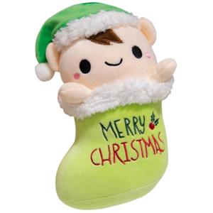 Рождественские носки для пожилых кукол плюшевая кукла 25см высотой Small bubble