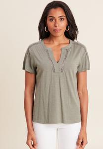 Базовая футболка MIT KURZEN ÄRMELN Breal, светло-зеленый