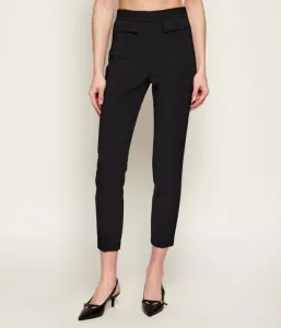 Брюки-Сигареты slim fit Elisabetta Franchi, черный