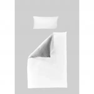 [T] Двустороннее постельное белье BIERBAUM «Modern Plain, производство Германия, высококачественное качество Renforcé из 100% хлопка, постельное белье и наволочка на молнии, сертифицированы STANDARD 100 by OEKO-TEX, можно использовать круглый год» (2 шт.