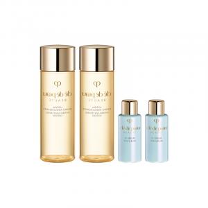 Набор пробников сыворотки Starry Diamond Radiance восстанавливающий 30 мл + 7 мл Clé De Peau Beauté, Dry skin travel kit