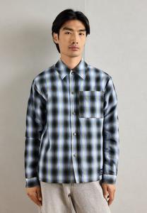Куртка Scotch & Soda CHECK PADDED OVERSHIRT, Thyme / Blue Bonnet Shadow/Light Blue