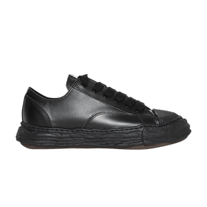 Кроссовки Maison Mihara Yasuhiro Peterson OG Sole Leather Low 'Triple Black', черный