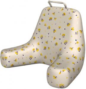 Наволочка для подушки для чтения Lunarable с цветочным рисунком, одуванчики. Простой и минималистичный дизайн в мягких тонах, мягкая набивная наволочка для кровати, размер XL, цвет шампанского и землисто-желтый., Champagne And Earth Yellow