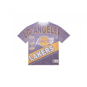 Футболка Mitchell & Ness x NBA Los Angeles Lakers SS25 Unisex Mitchell Ness, мультиколор