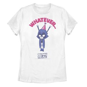 Юниорские комиксы DC «Юные титаны, вперед!» Футболка с рисунком Raven "Whatever" Licensed Character