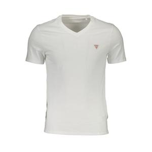 Белая мужская футболка из органического хлопка Guess Shoes