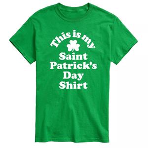 Мужская футболка-рубашка ко Дню Святого Патрика Licensed Character