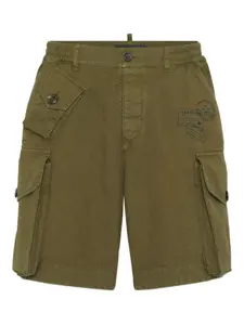 Шорты карго DSQUARED2, зеленый