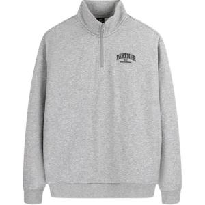 361° Свитшот мужской Light Tile Heather Gray Stand Collar Moderate Regular