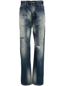 Джинсы прямого кроя The Wallace Private Stock, синие