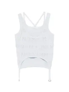 Топ без рукавов Patrizia Pepe, синий