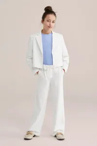 Брюки We Fashion, Off-White