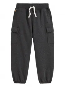Джоггеры с карманами карго POLO RALPH LAUREN KIDS, серый
