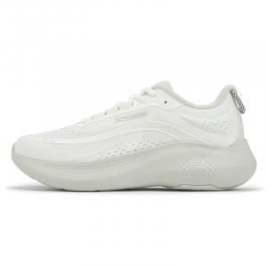 361° Дышащие, легкие и износостойкие кроссовки с низким верхом для бега Feather белого, серо-зеленого цвета