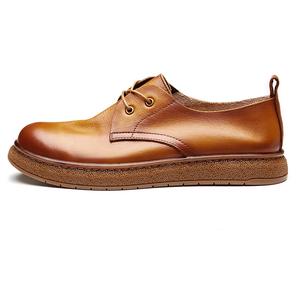 Brounvanm Мужские повседневные туфли мужские низкие черные/желто-коричневые светло-коричневые, цвет Light Brown