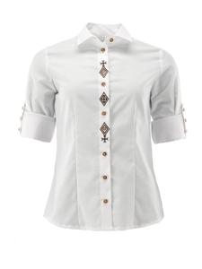 OS-Trachten Традиционная белая блузка Lorido