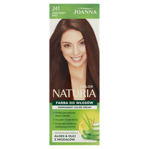 Краска для волос 241 орехово-коричневый, 1 упаковка. Joanna Naturia color, цвет 241 orzechowy brąz