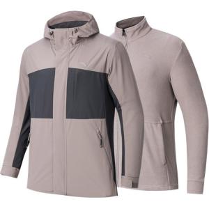 ANTA Куртка мужская Outdoor Collection, Heather Gray/Dark Heather Gray