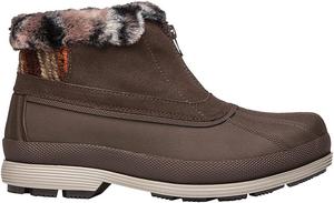 Женские зимние повседневные ботинки Propet Lumi с молнией на щиколотке, низкий каблук 1-2, черные