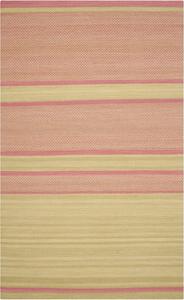 Ковер SAFAVIEH, 244 x 305 см, - коллекция Kilim - большой - Lime & Pink, ручной работы, плоское плетение из шерсти, идеально для гостиной, спальни, офиса, столовой (KLM952E)