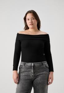 Джемпер CAREVELYN OFF SHOULDER ONLY Carmakoma, черный